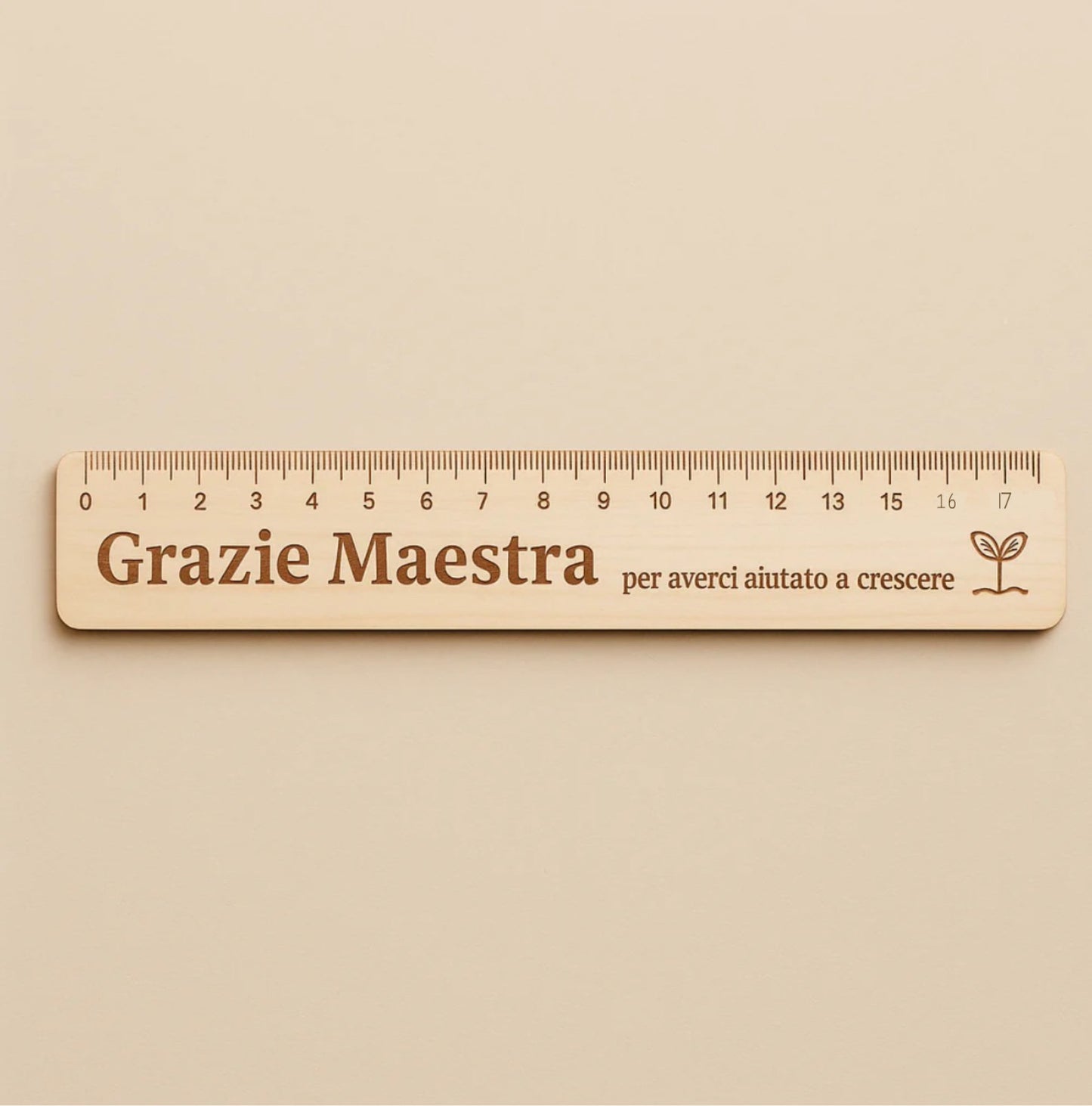 Righello “Grazie Maestra”