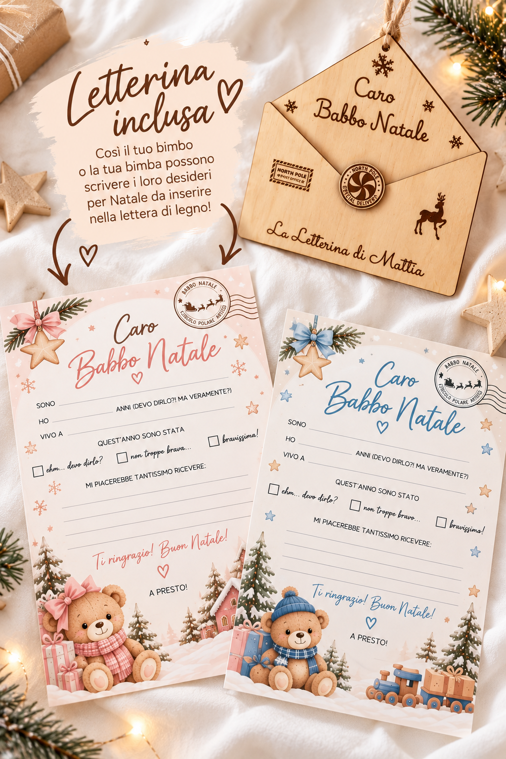 Letterina per Babbo Natale