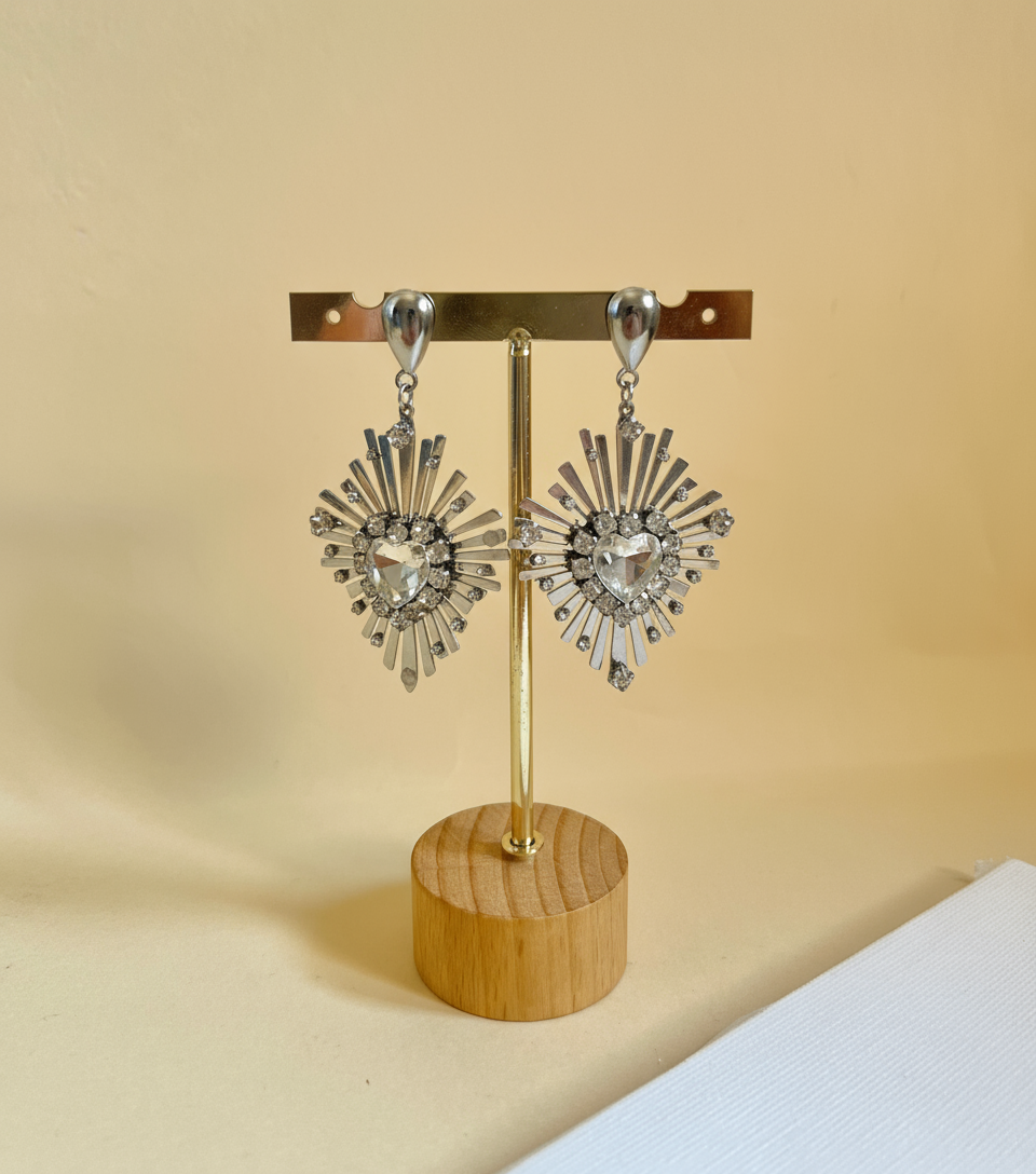 Orecchini “Cuore Sacro”