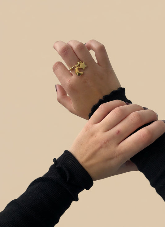 Anello “Moon & Star”