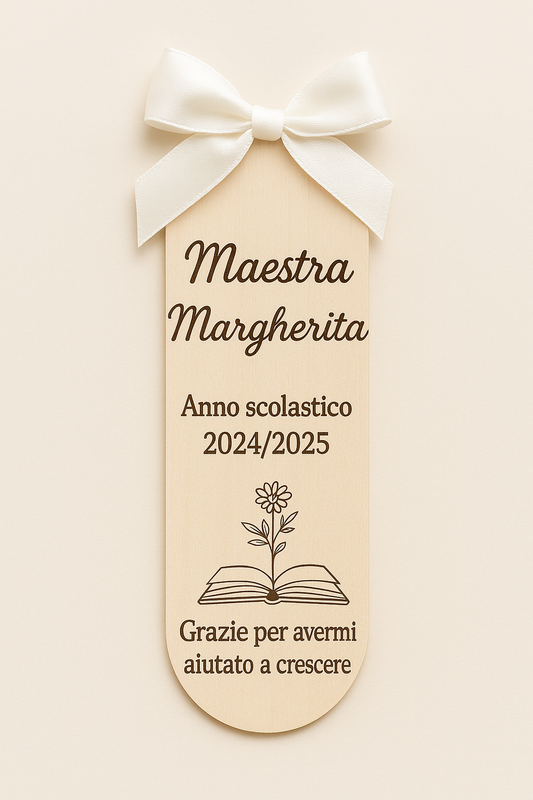 Segnalibro “Maestra”