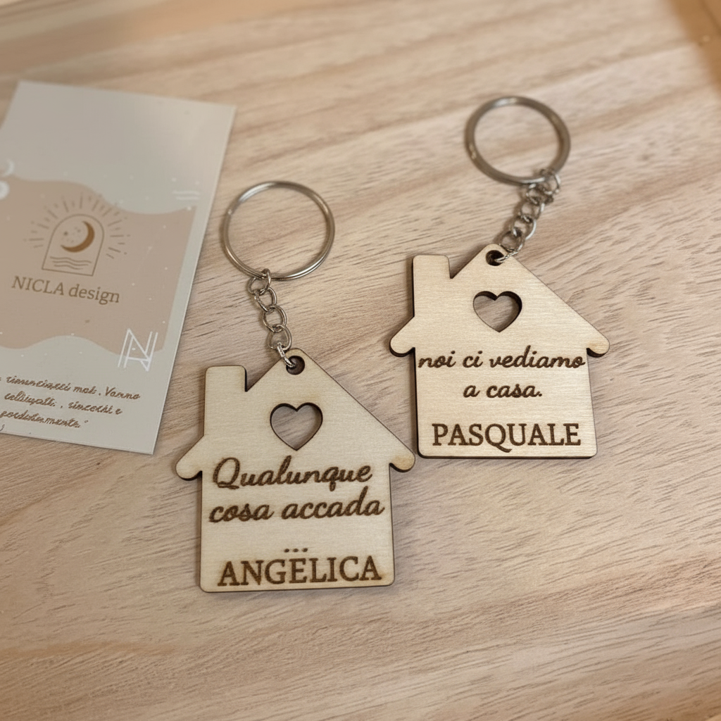 Portachiavi home coppia