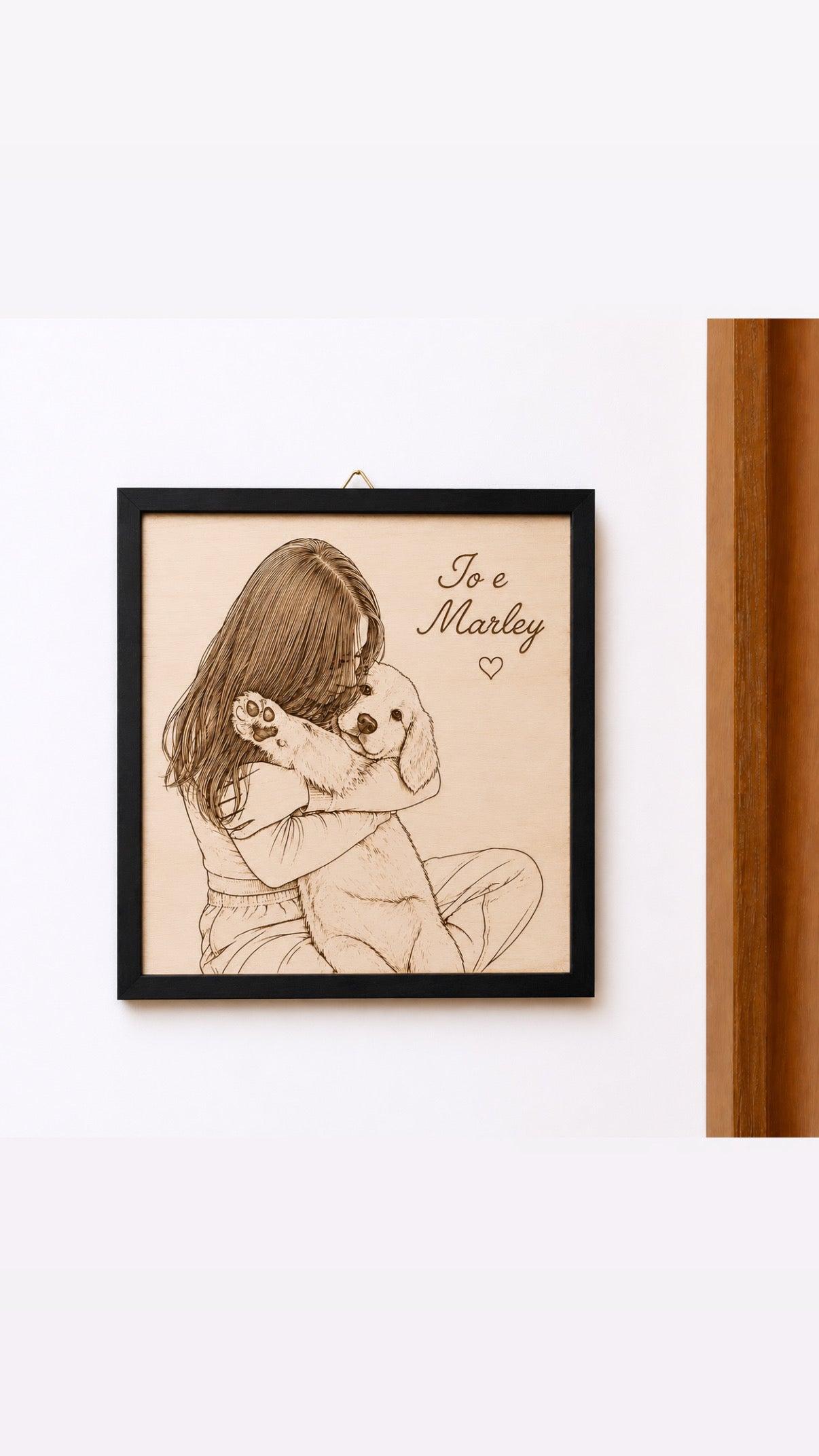 Quadretto - Foto e dedica personalizzato