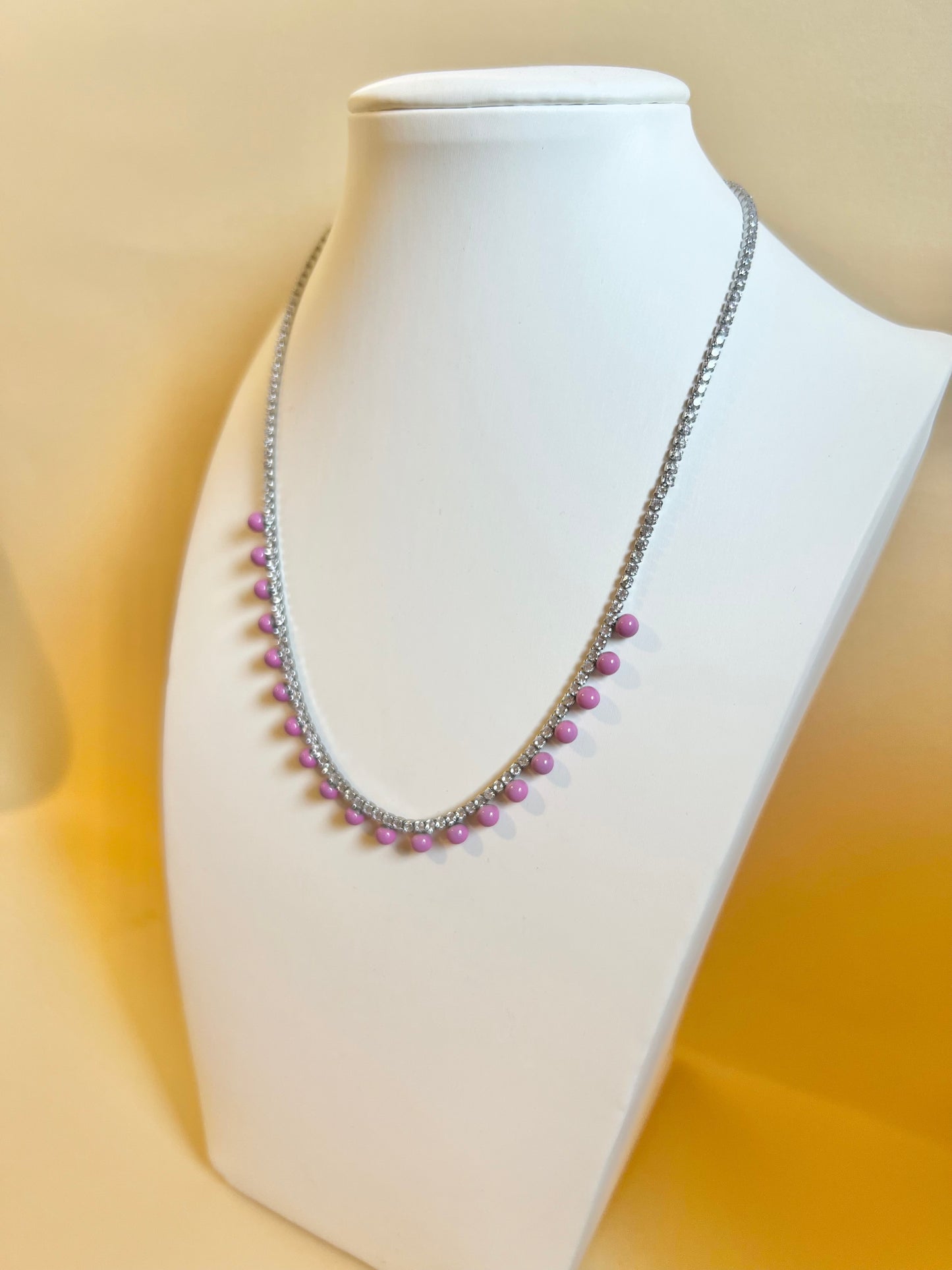 Collana “Porpora Crystal”