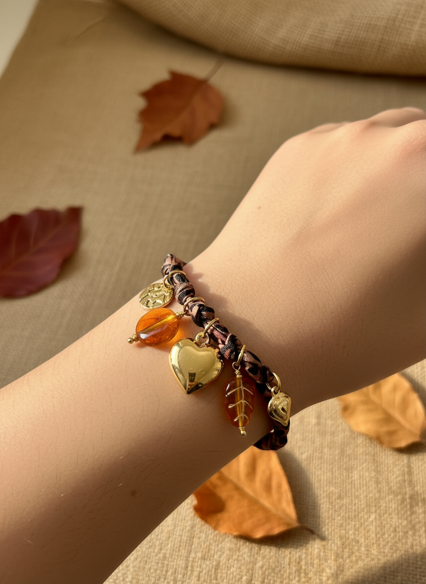 Bracciale “Arancio autunno”