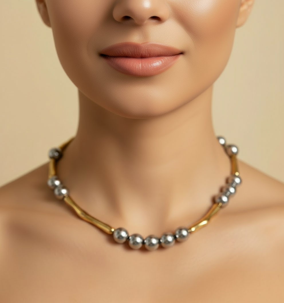 Collana “Dual Metal”