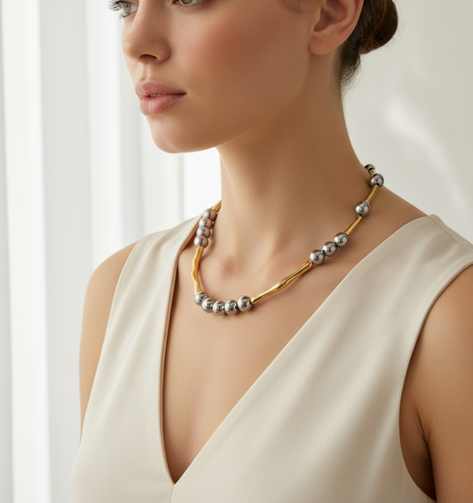 Collana “Dual Metal”