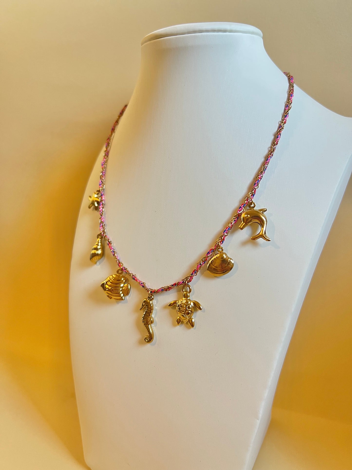 Collana “Pink sea”