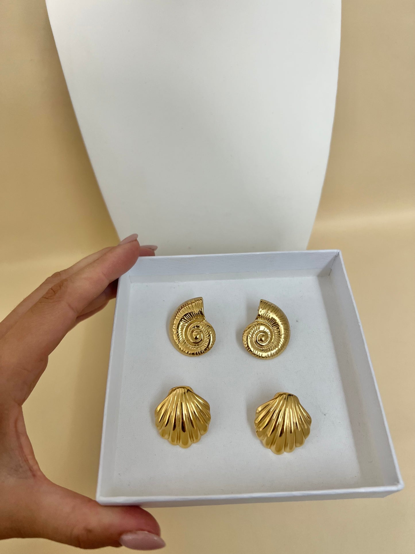 Orecchini “Conchiglia Spirale”