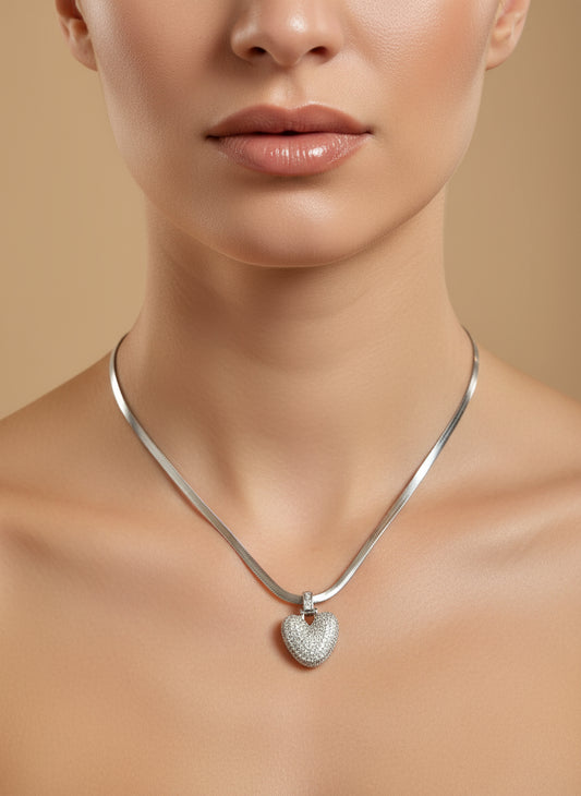 Collanina "Heart Shine"