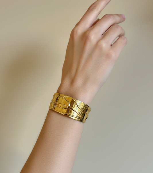 Bracciale "Golden Veins"