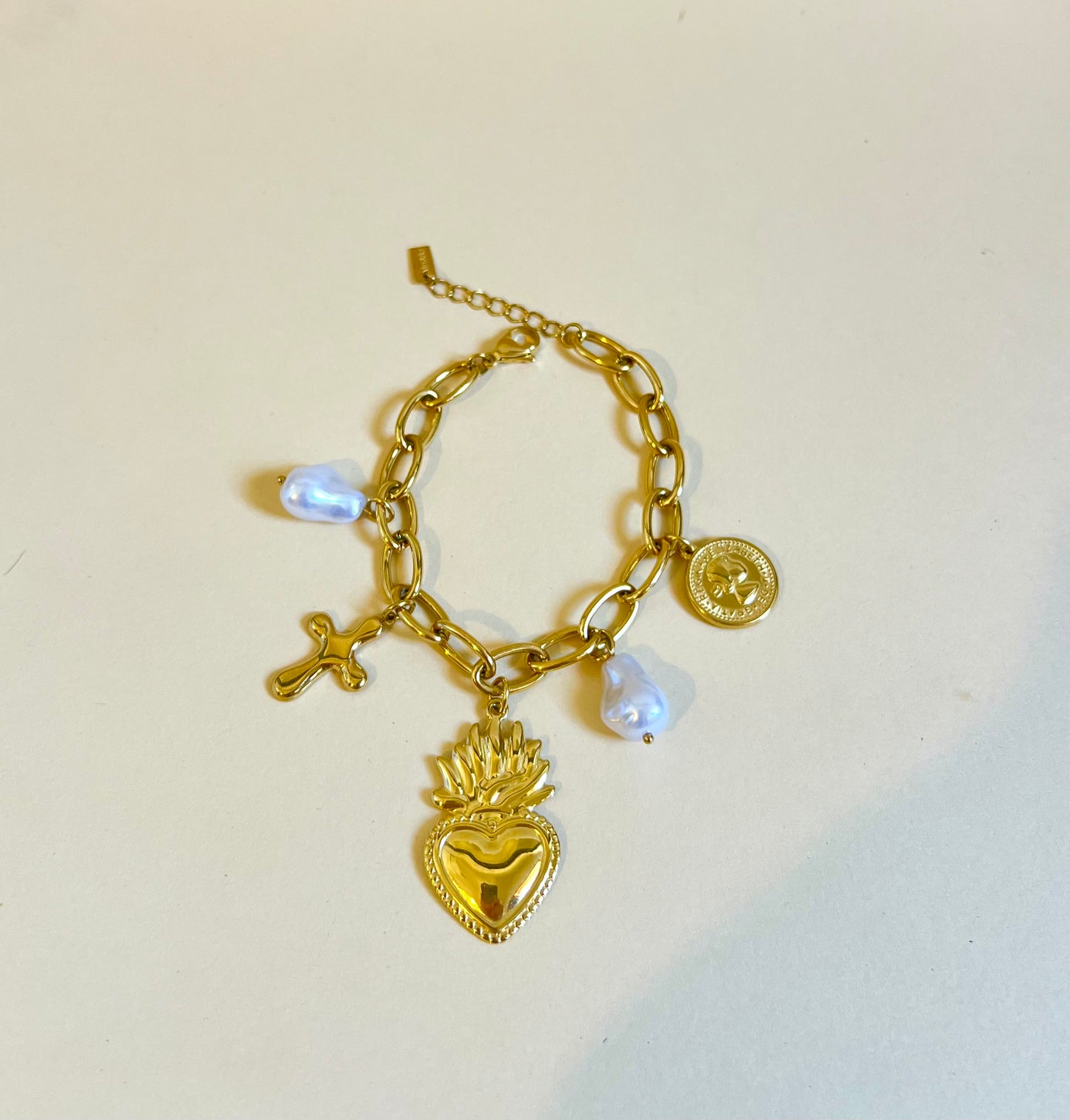 Bracciale “Cuore Sacro & Fede“