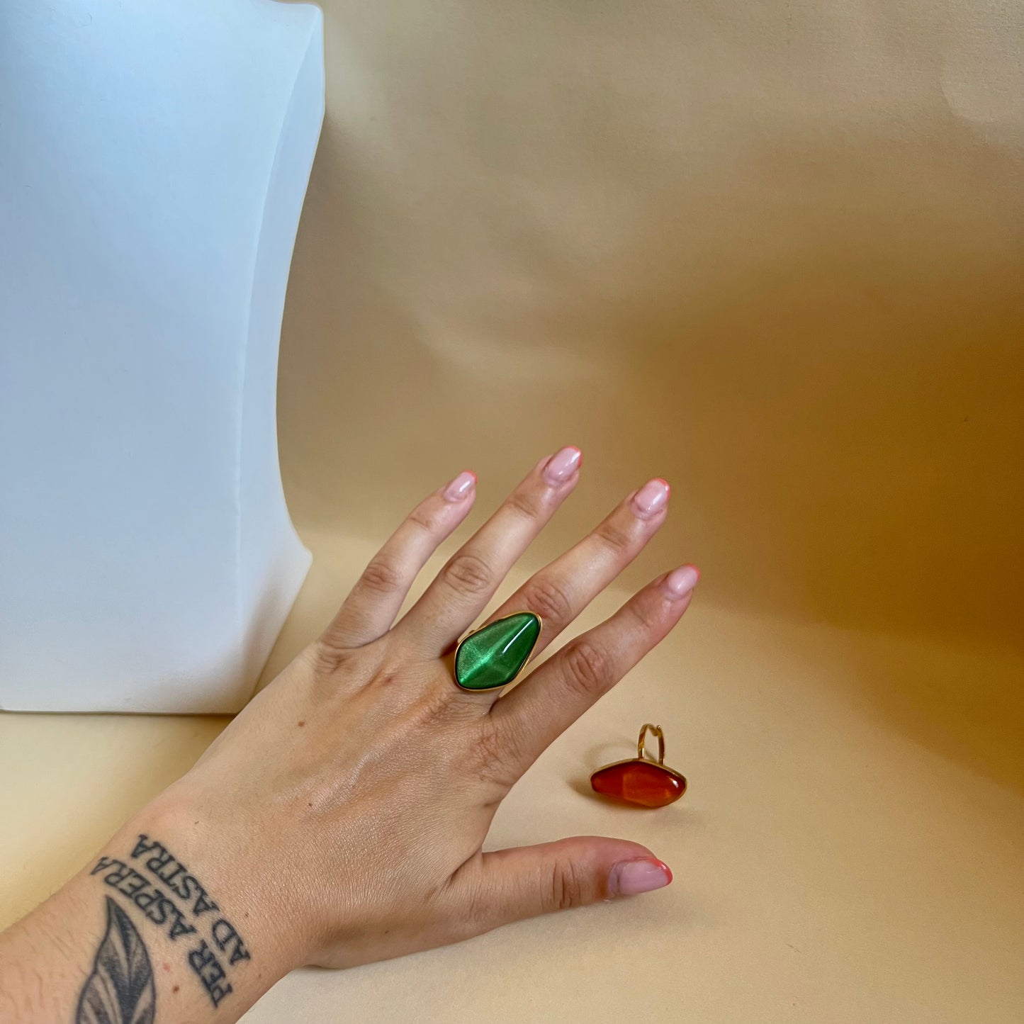 Anello “Sunstone”