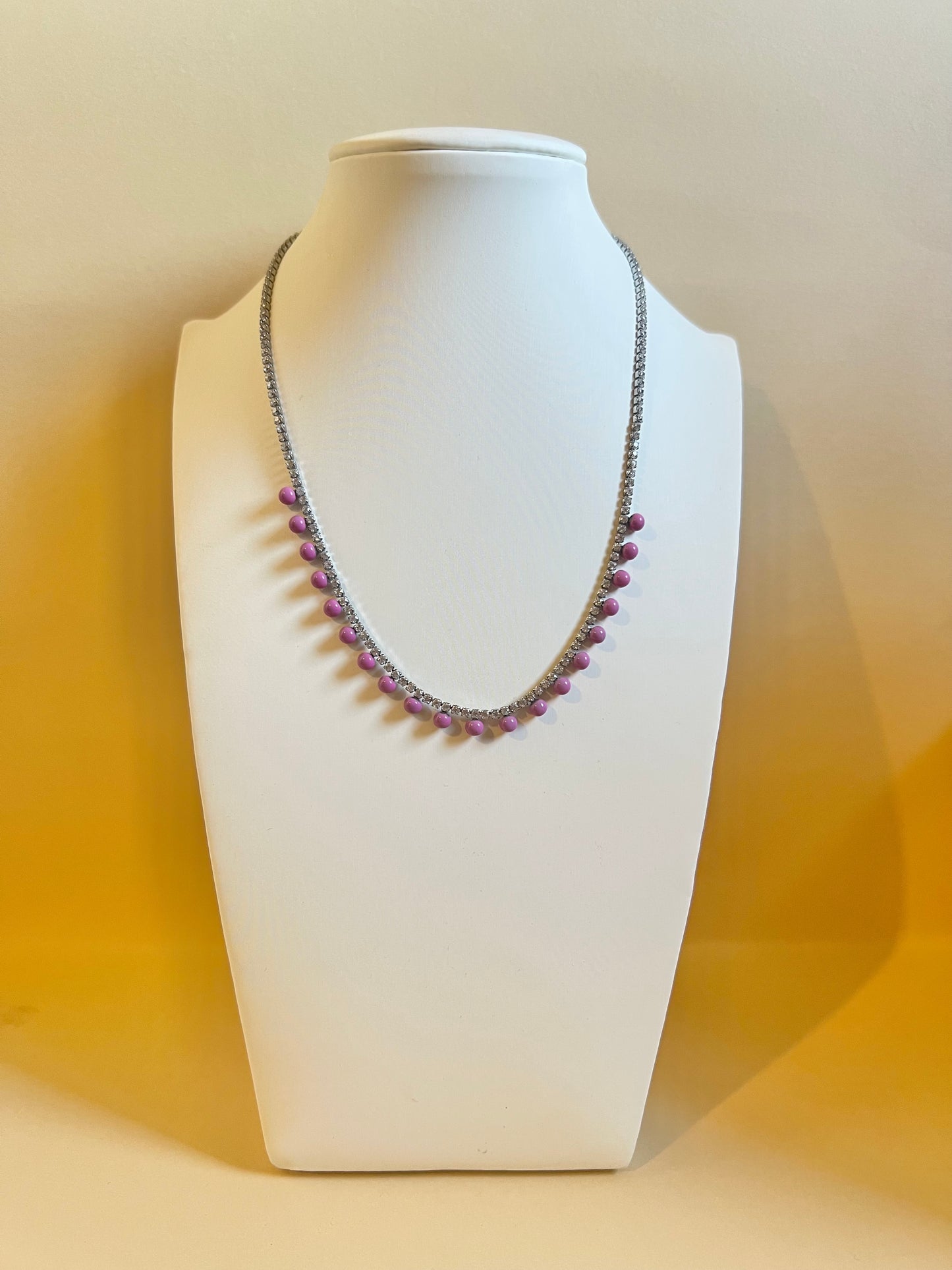 Collana “Porpora Crystal”