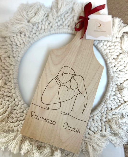 Tagliere “Coppia Love”