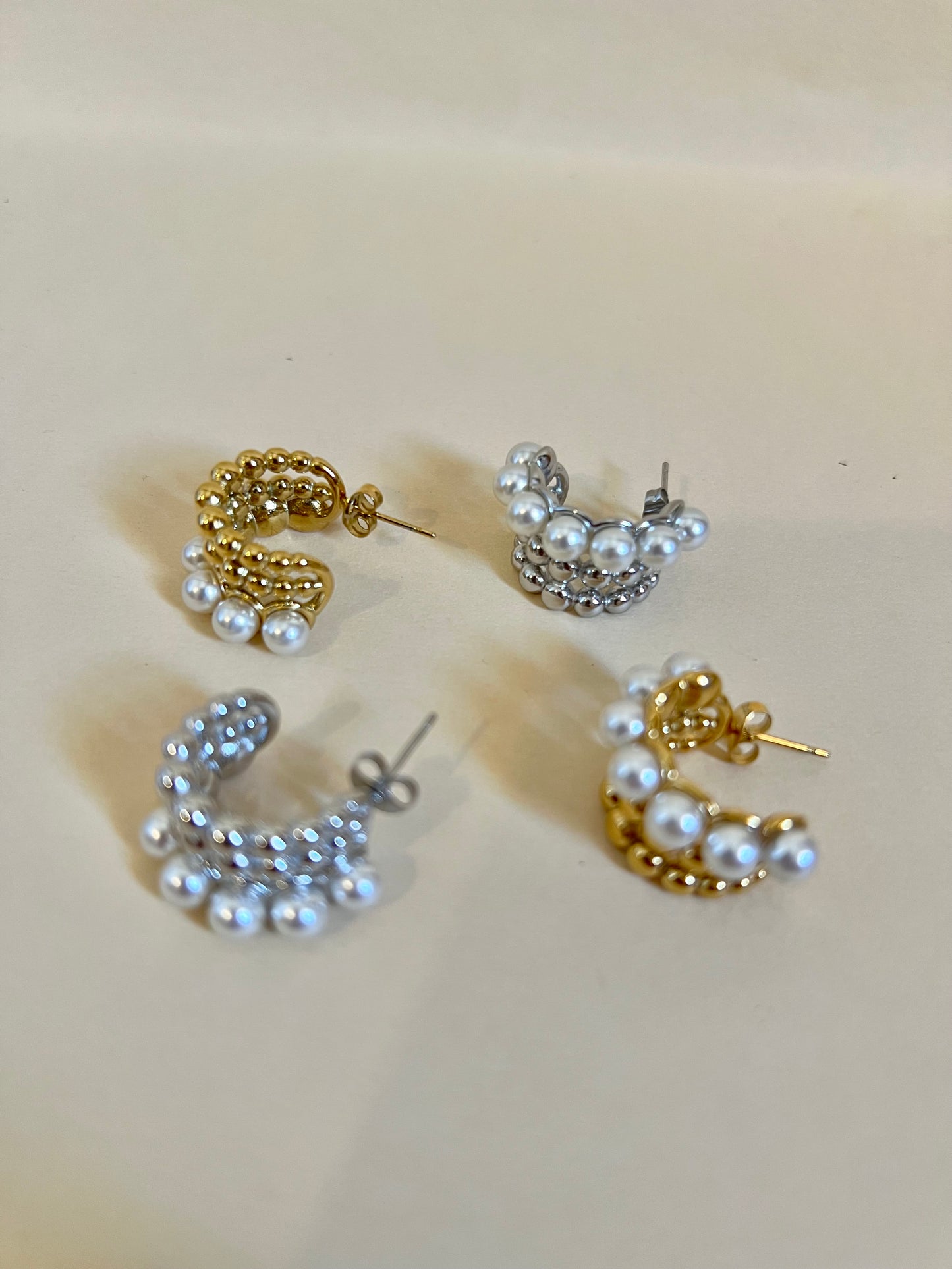 Orecchini “Luce di perle”