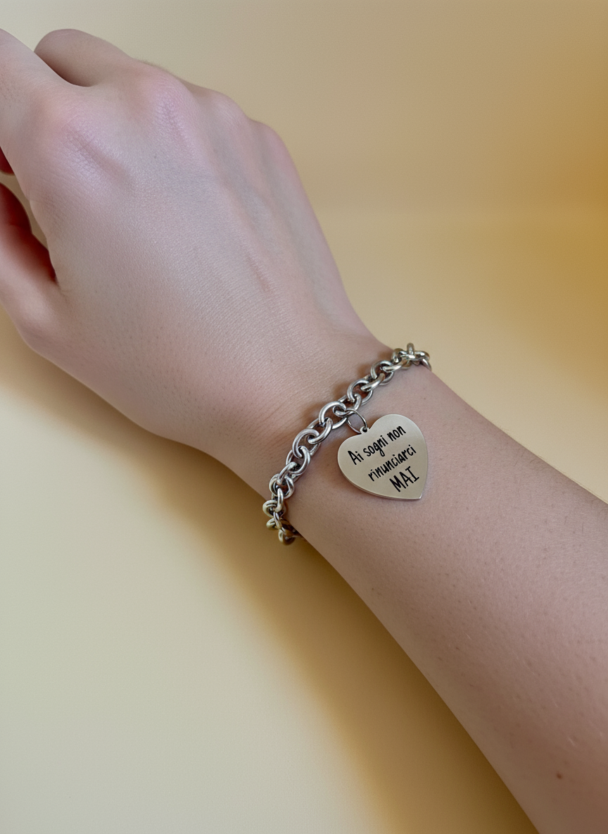 Bracciale “Cuore Inciso”