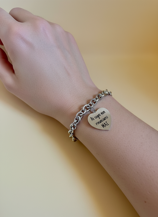 Bracciale “Cuore Inciso”