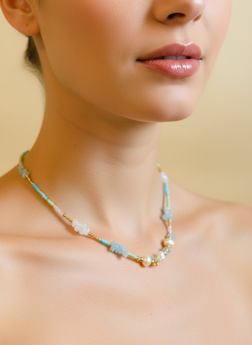 Collanina "Emerald Breeze"