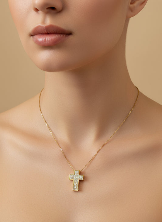 Collana "Shine Cross"