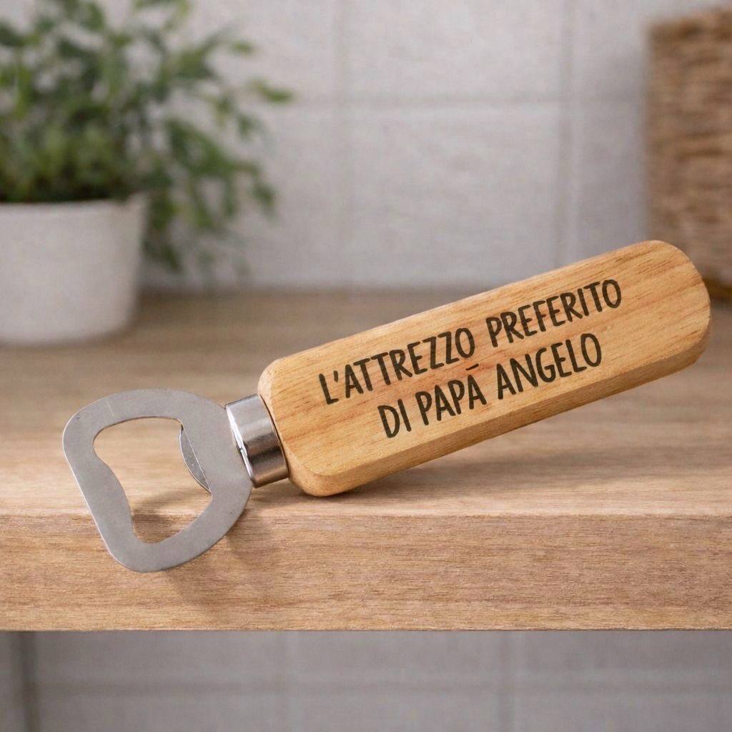 Apribottiglie Attrezzo preferito - personalizzato