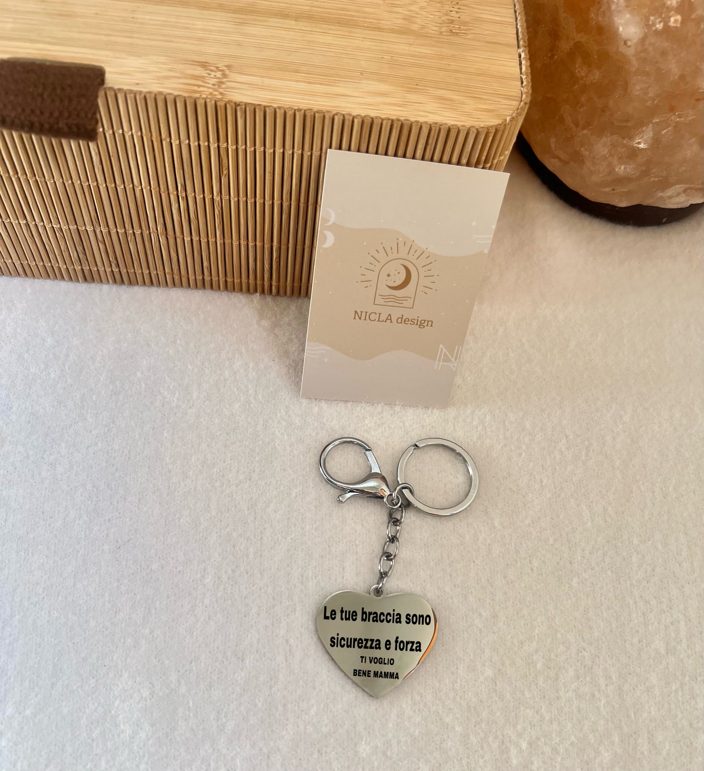Portachiavi “Cuore di Mamma”