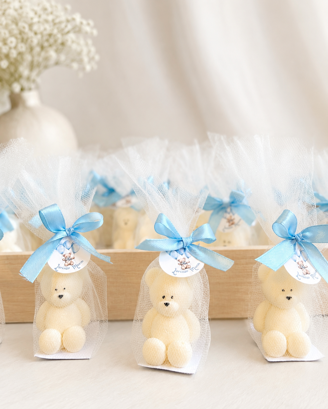 Teddy candles