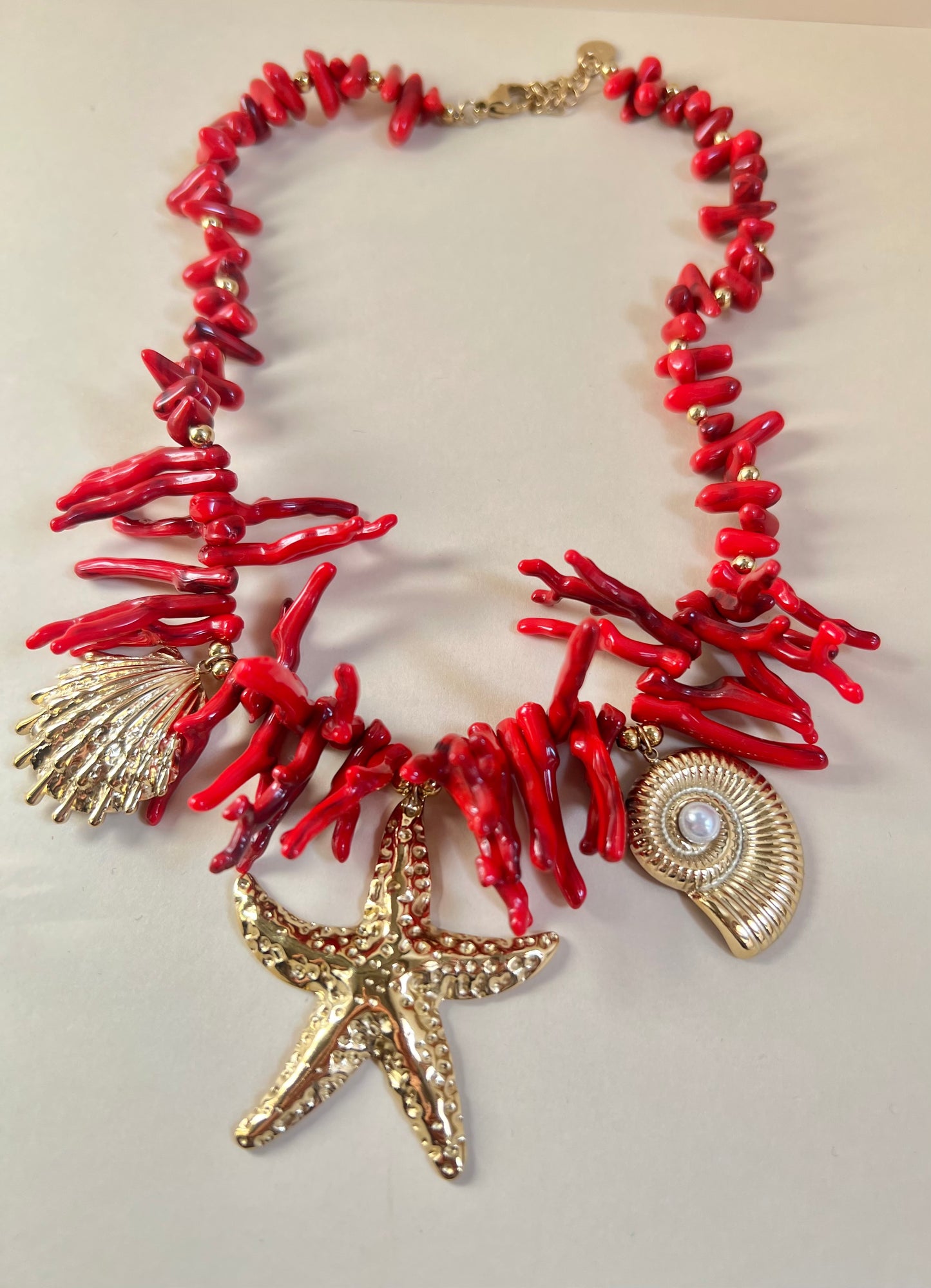 Collana “Corallo del mare”