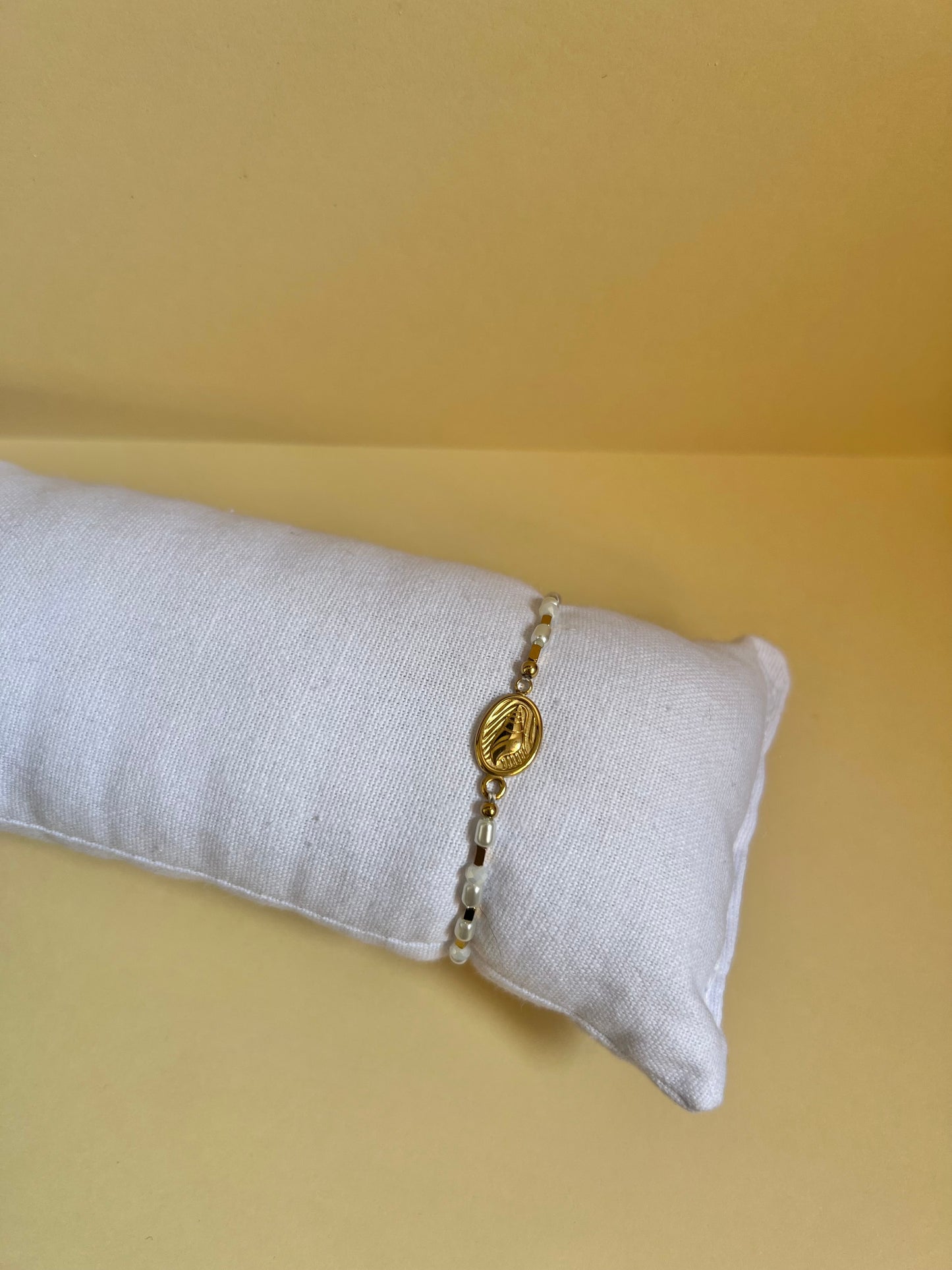 Bracciale “Medaglietta conchiglia”