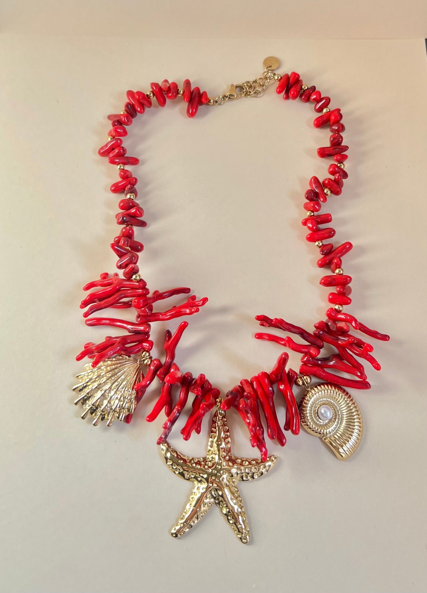 Collana “Corallo del mare”