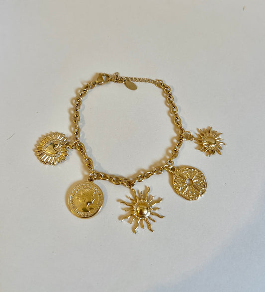 Bracciale “Sole & Cuore Sacro”