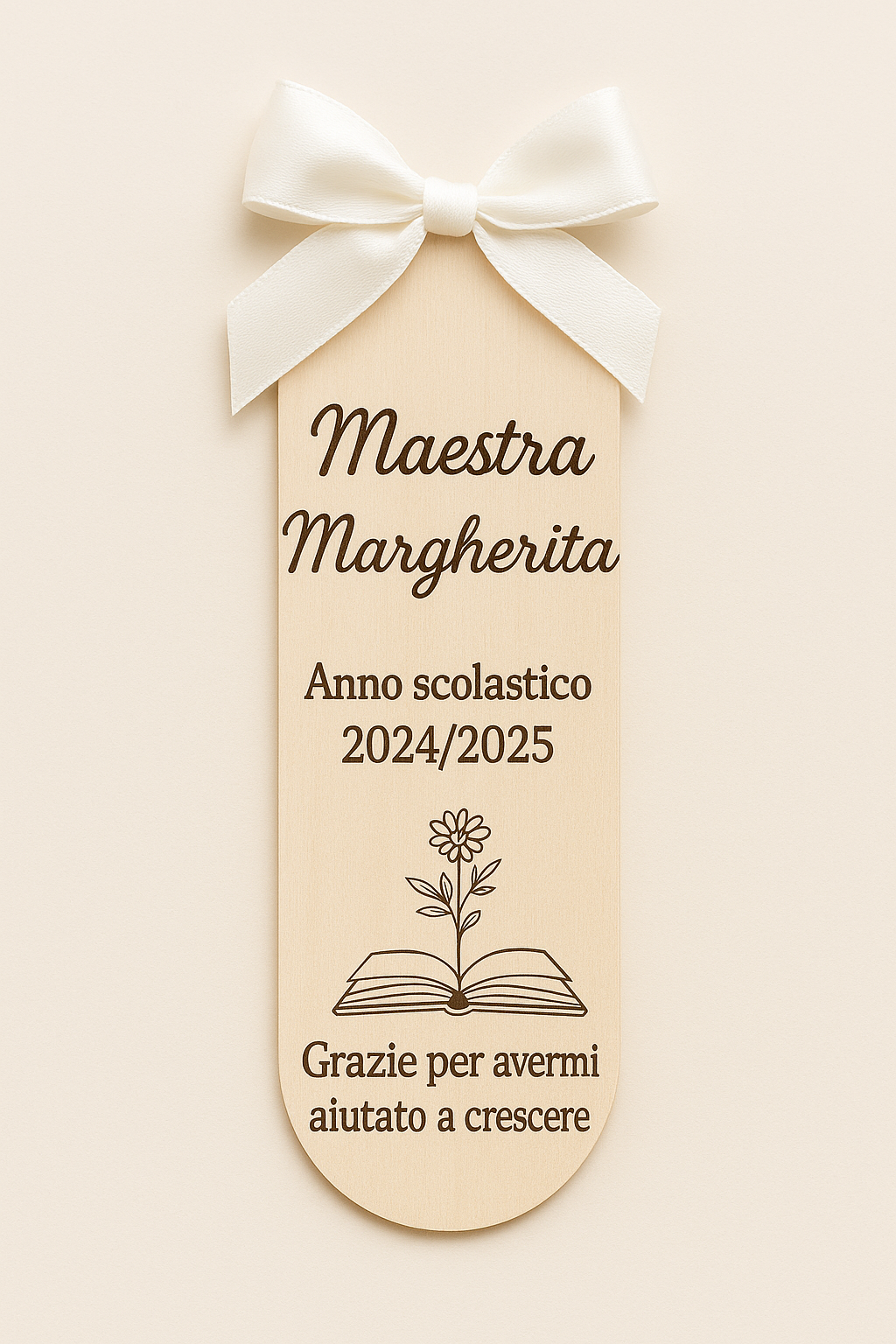 Segnalibro “Maestra”