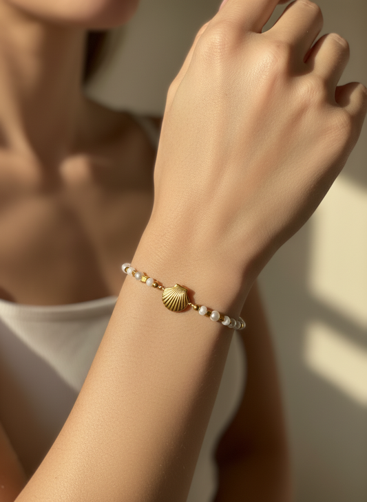 Bracciale “Conchiglia perla”