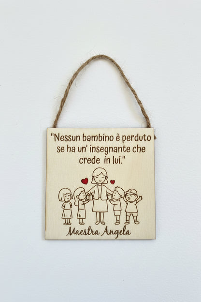 Quadretti “Maestra”