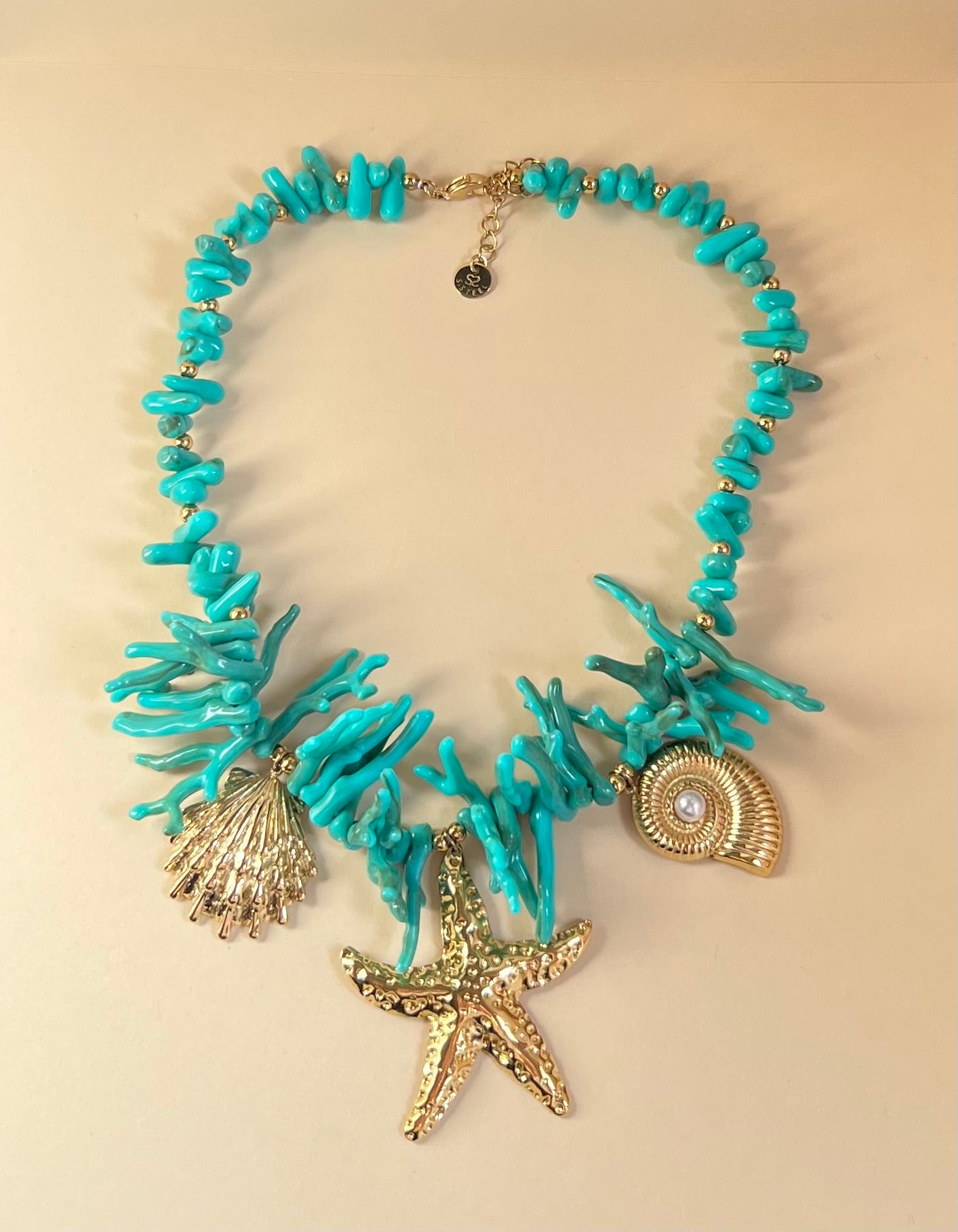Collana “Corallo del mare”