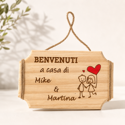 Targhetta Fuori porta -“LOVE”