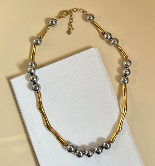 Collana “Dual Metal”