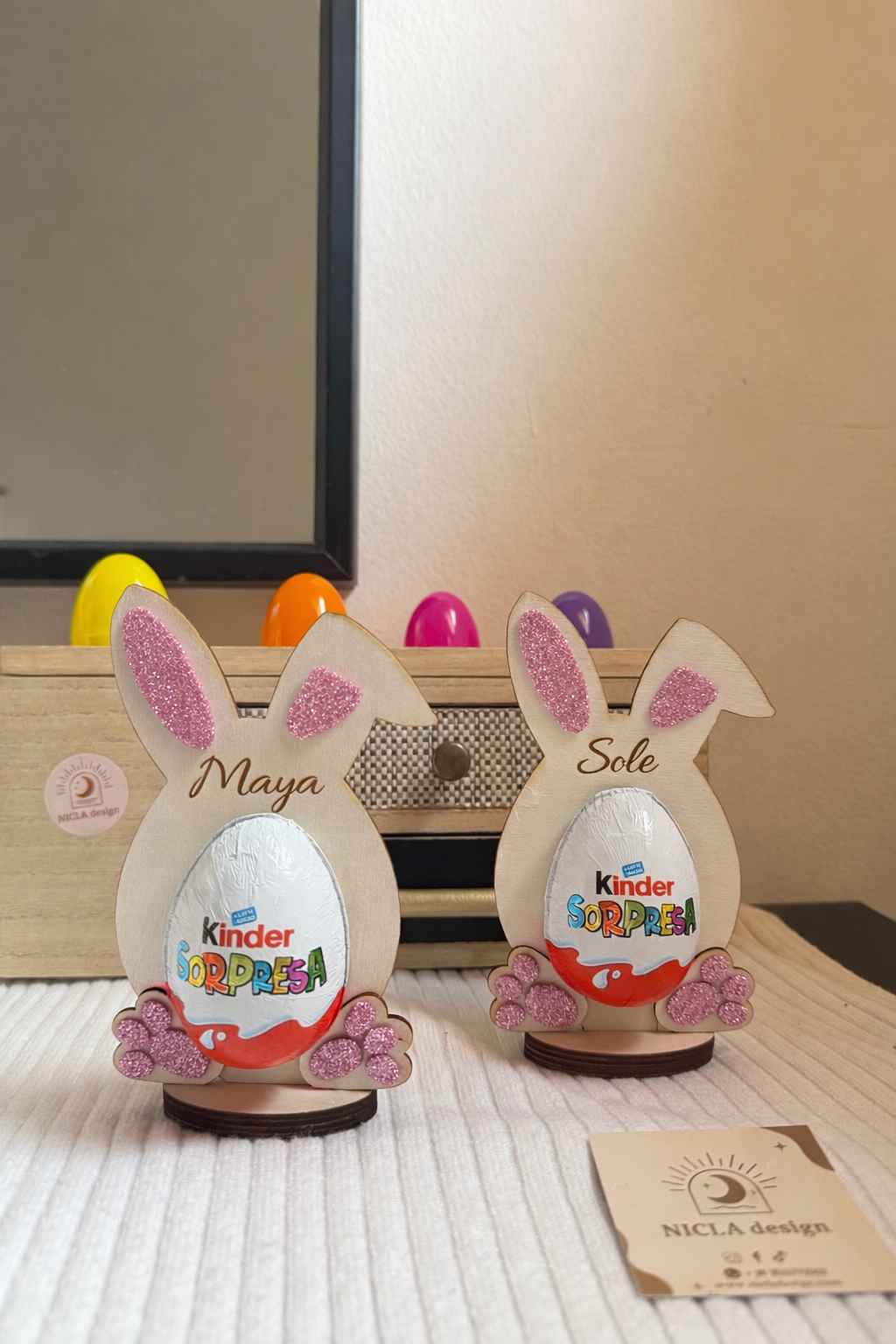 Kinder bunny  - personalizzato