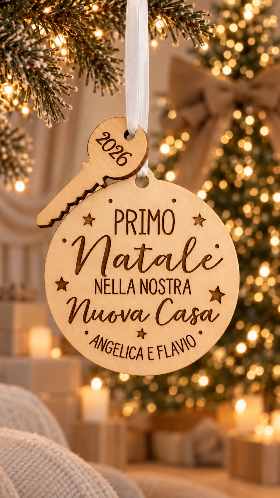 Sfera Natalizia - Primo Natale in casa nostra