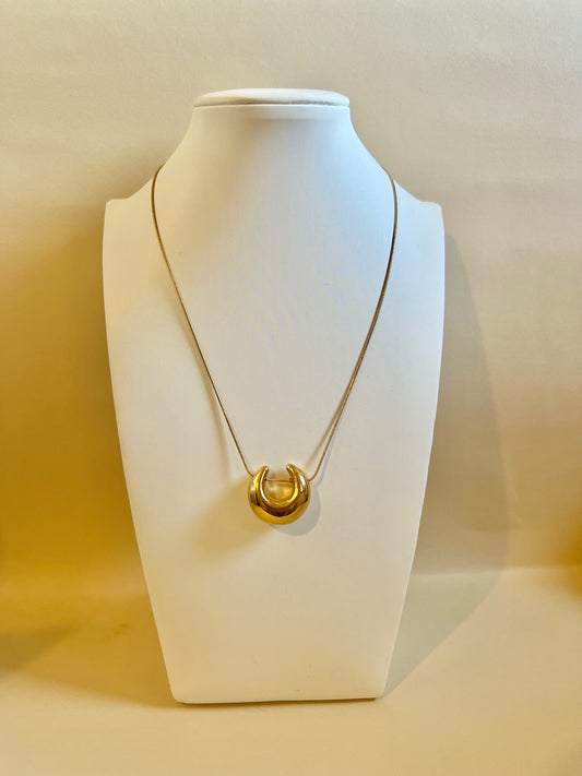 Collana   “Luna bombata ”