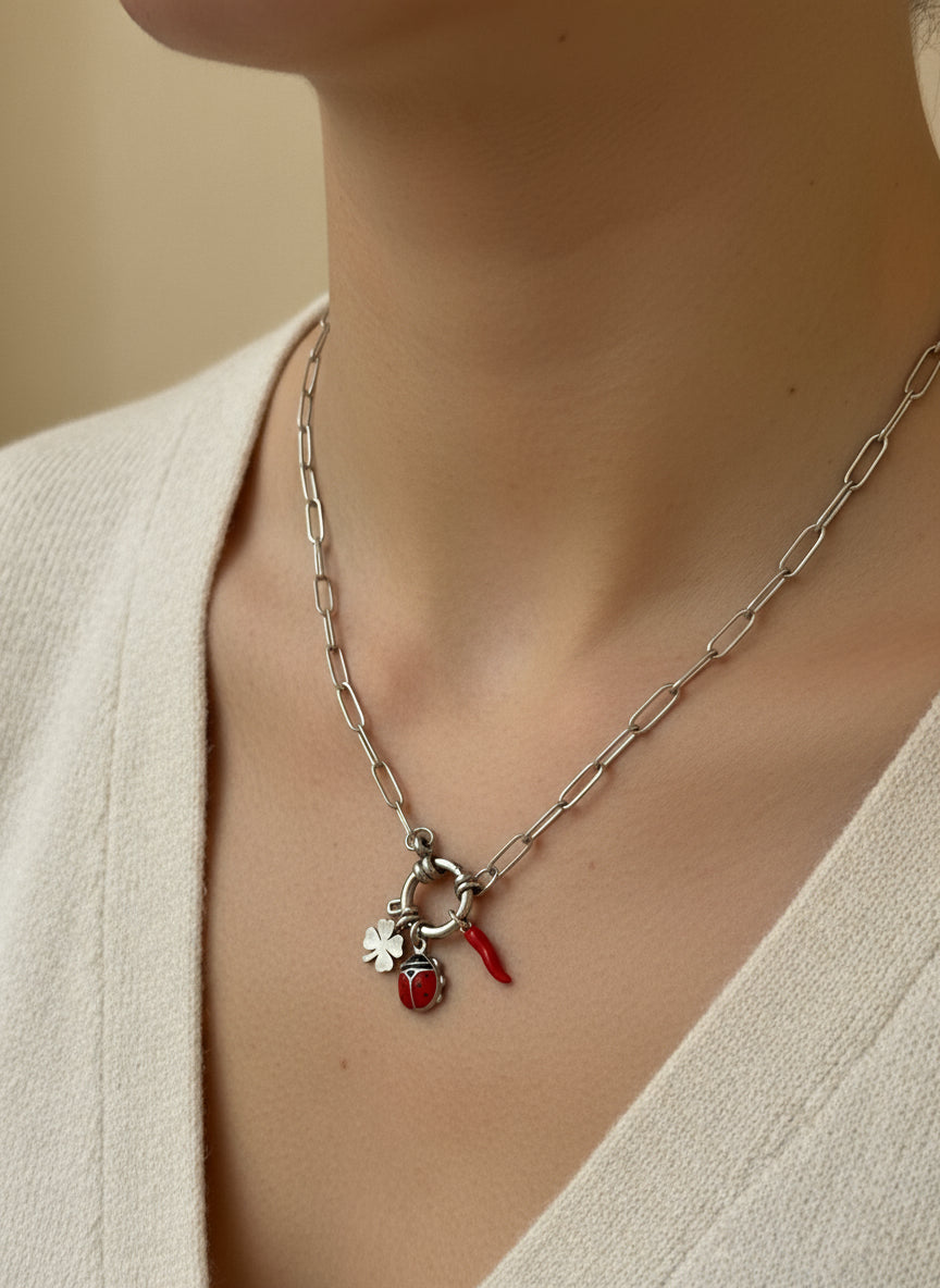 Collana “Coccinella”