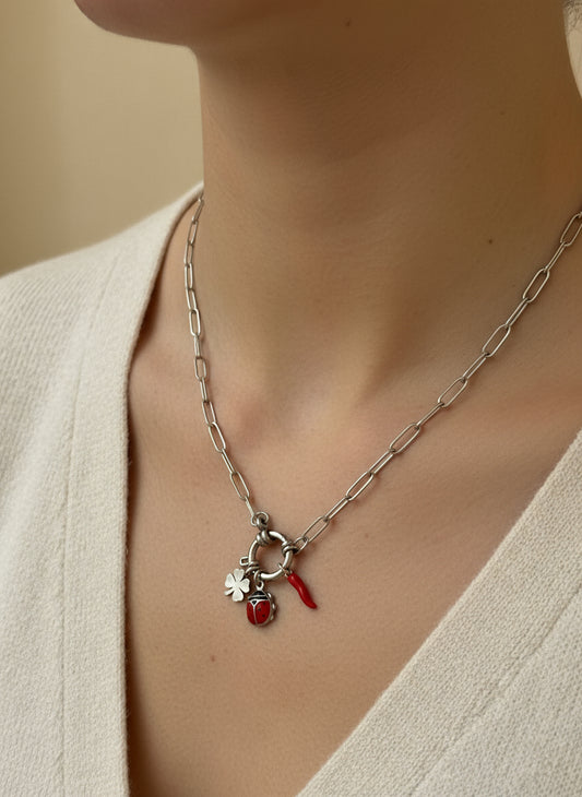 Collana “Coccinella”