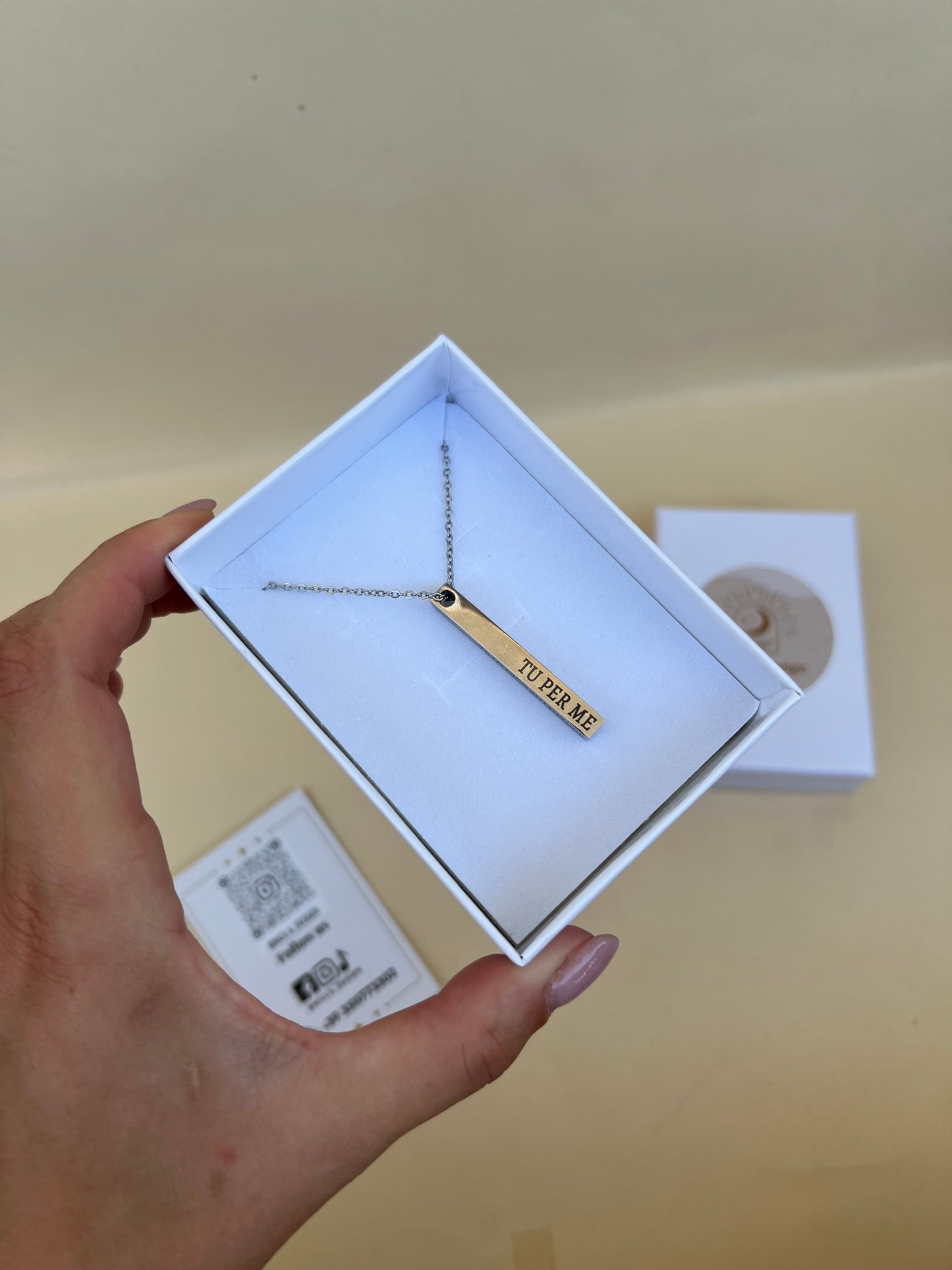 Collana “Infinity Tag” – Personalizzabile