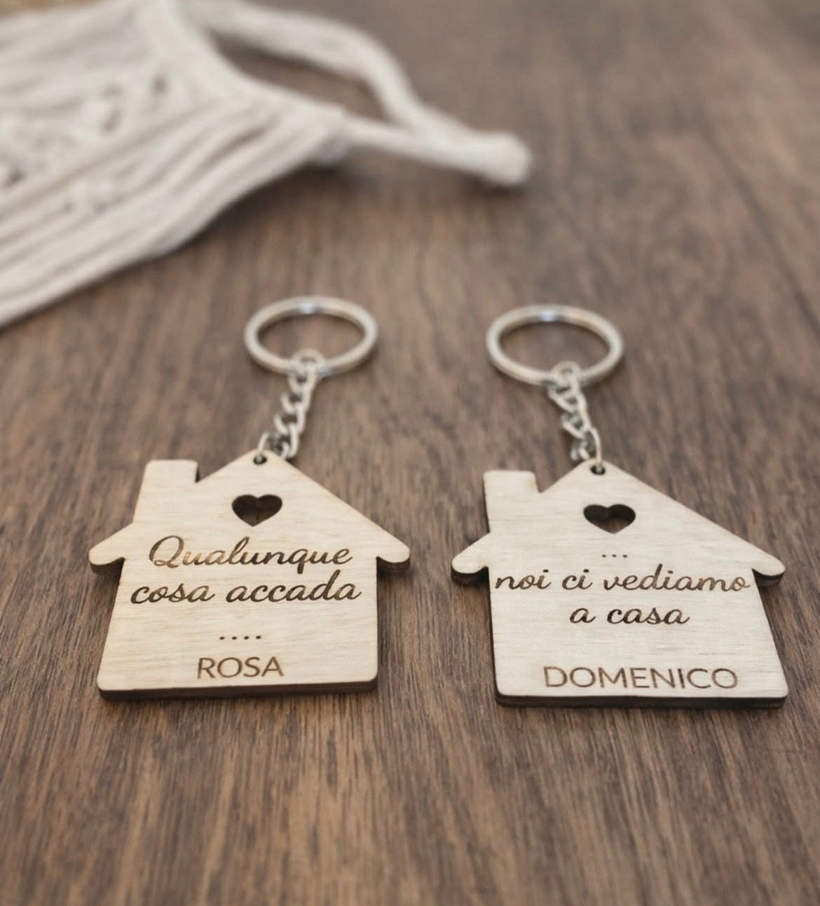 Portachiavi coppia - Home