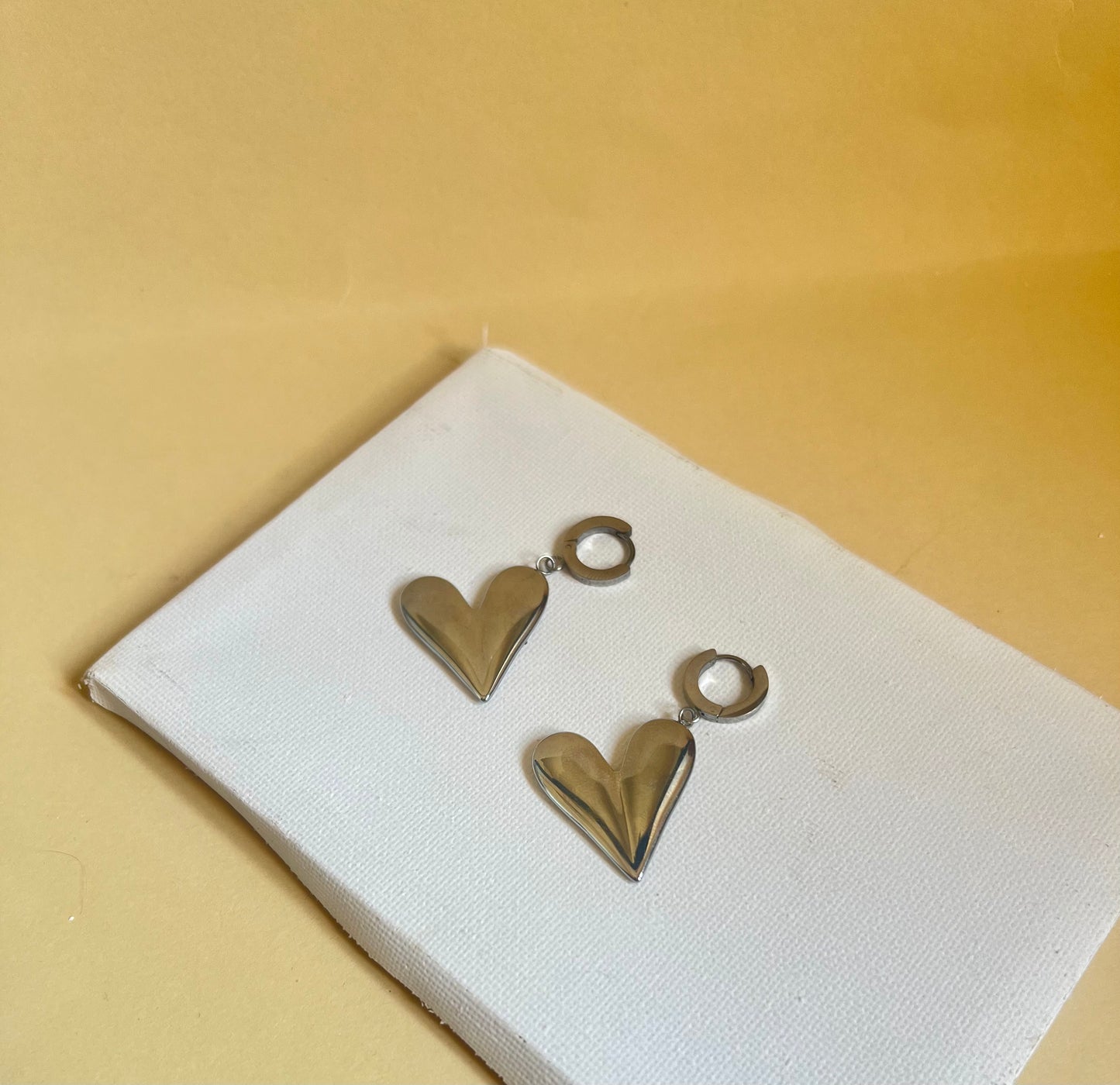 Orecchini “Cuore silver ”