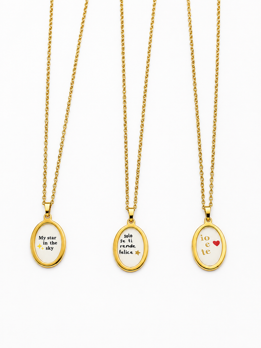 Collana- Scritta