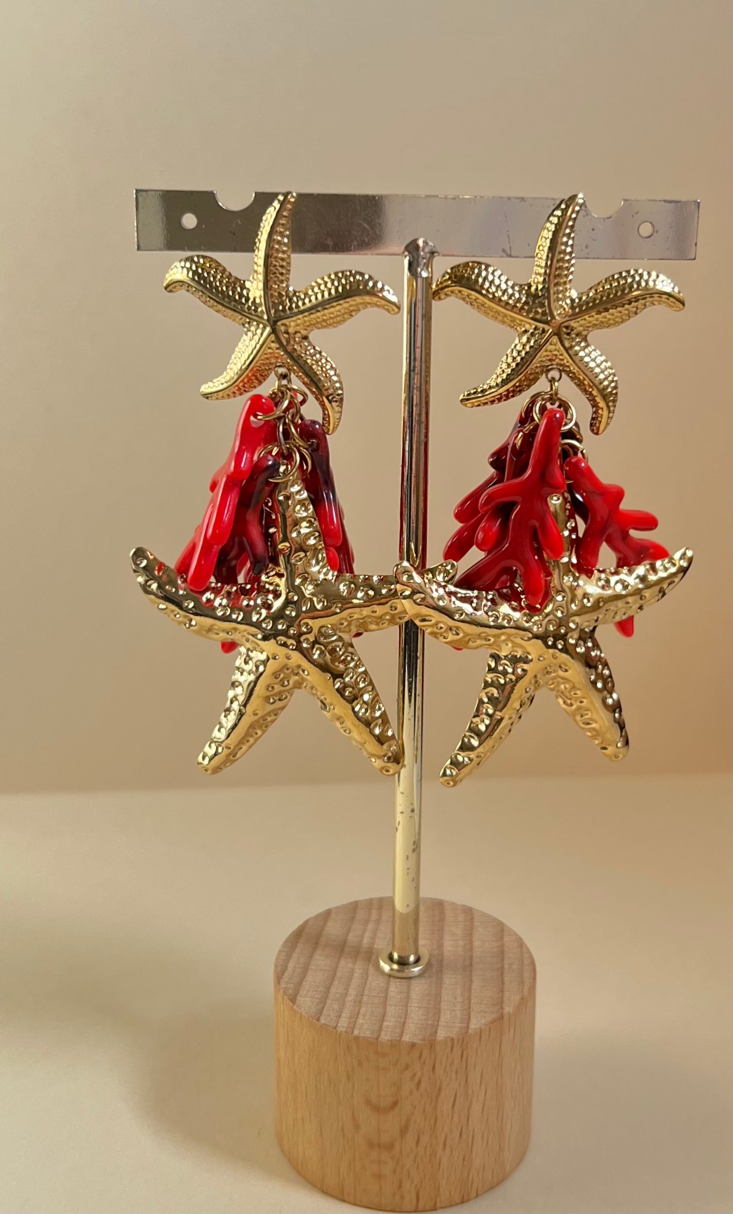 Orecchini “Corallo del mare”