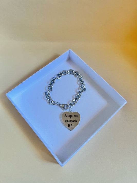 Bracciale “Cuore Inciso”