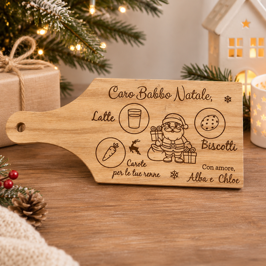 Tagliere per Babbo Natale