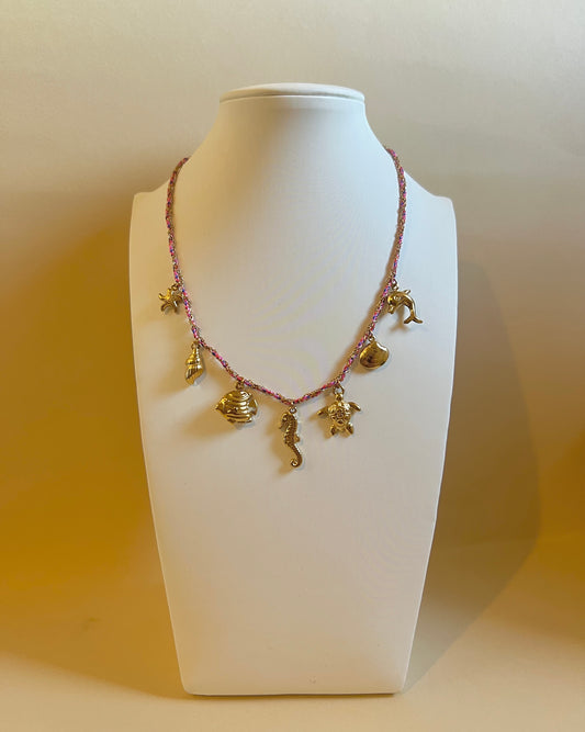 Collana “Pink sea”